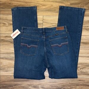 Wrangler Bold Bootcut Jeans Women’s 31x32 High Rise Western Embroidered NWT